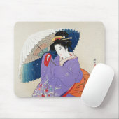 伊東深水『吹雪』 MOUSEPAD (Mit Mouse)