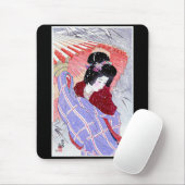 伊東深水『吹雪』 MOUSEPAD (Mit Mouse)