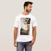 伊藤若冲『 老松白鳳図 』(ロウショウハクホウズ) , Itō Jakuchū T-Shirt (Vorne ganz)