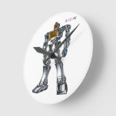 作品番号00001　「灼熱！！電気ストーブロボ」 RUNDE WANDUHR (Winkel)