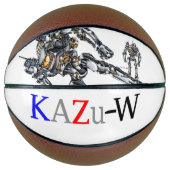 作品番号00004 「2つの探知塔の機体」パターン2 BASKETBALL (Vorderseite)