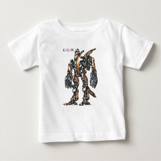 作品番号00006 「祭事用と思われる謎の機体」 ベビーTシャツ BABY T-SHIRT (Vorderseite)