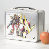 作品番号00008 「赤色英雄機甲巨人」 METALL BROTDOSE (Beispiel)