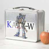 作品番号00009 「有機的細部のロボット」 METALL BROTDOSE (Beispiel)