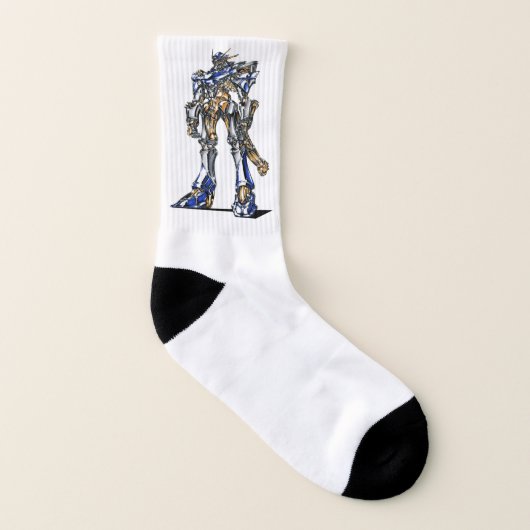 作品番号00009 「有機的細部のロボット」 SOCKEN (Rechts - Außen)