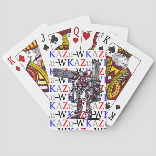 作品番号00010 「高出力荷粒子砲3連装2基装備の砲兵機」 SPIELKARTEN (Rückseite)