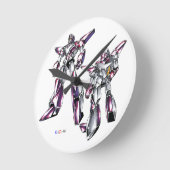 作品番号00012　「ヒーローロボ基本体」 RUNDE WANDUHR (Winkel)