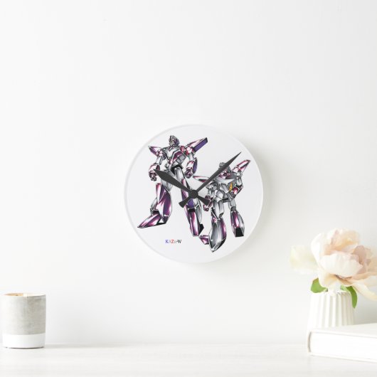 作品番号00012 「ヒーローロボ基本体」 RUNDE WANDUHR (Zuhause)