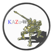 作品番号00013　「四脚歩行砲機兵」 EISHOCKEY PUCK (Vorderseite)