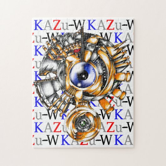 作品番号00017 「闇から点る希望の増幅装置」 PUZZLE (Vertikal)