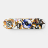 作品番号00017 「闇から点る希望の増幅装置」TypeA Skateboard (Horizontal)