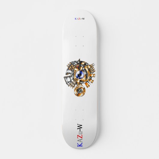 作品番号00017 「闇から点る希望の増幅装置」TypeB Skateboard (Vorne)