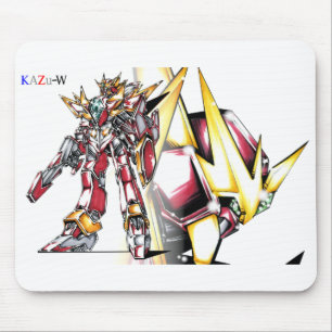 作 品 号00008 "赤 英 番 色 MOUSEPAD