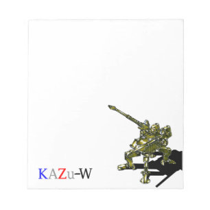 作 品 号00013 "四 脚 歩  NOTIZBLOCK