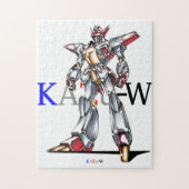 作 品 号 00004 "主 公番人"1 PUZZLE (Vertikal)