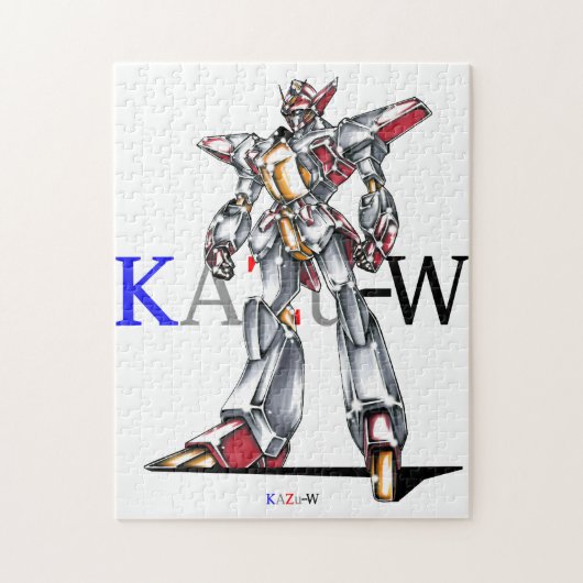 作 品 号 00004 "主 公番人"1 PUZZLE (Vertikal)