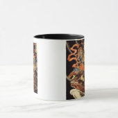 侍と化け蛙, 国芳 Samurais und riesiger Frosch, Kuniyoshi, Tasse (Zentrum)