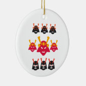 侍ニッポン KERAMIK ORNAMENT (Rechts)