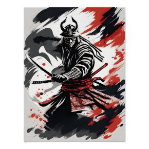 侍 の 士 Samurai-Krieger Poster