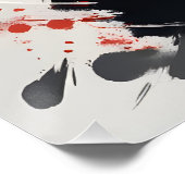 侍 の 士 Samurai-Krieger Poster (Ecke)