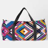 個性的なカラフルバッグ DUFFLE BAG (Rückseite)