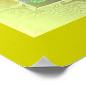 傳 承 黃 財 Lineage Yellow Jambhala Poster (Ecke)