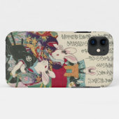 兎の歌舞伎役者, 芳藤 Schauspieler des Kaninchens, Case-Mate iPhone Hülle (Rückseite (Horizontal))