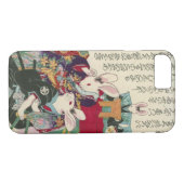 兎の歌舞伎役者, 芳藤 Schauspieler des Kaninchens, Case-Mate iPhone Hülle (Rückseite (Horizontal))