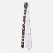 兎 相 撲, 芳 Sumo Rabbits, Yoshifuji, Ukiyo-e, Krawatte (Rückseite)