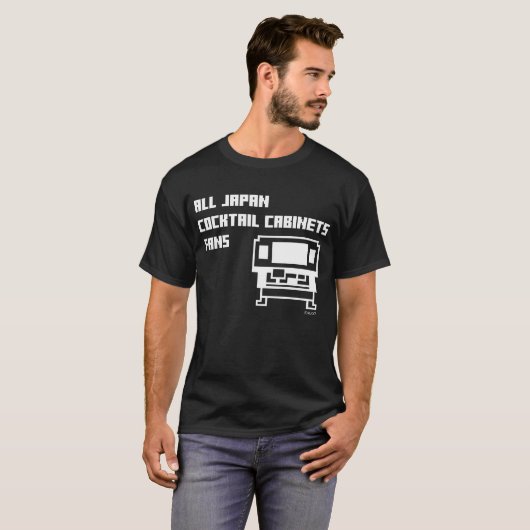 全日本テーブル筐体愛好会(2019) Tシャツ T-Shirt (Vorne ganz)