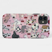 其のまま地口猫飼好五十三疋 (下), 国芳 Katzen (3), Kuniyoshi, Case-Mate iPhone Hülle (Rückseite (Horizontal))