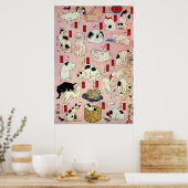 其 ま ま の 猫 地 口 POSTER (Küche)
