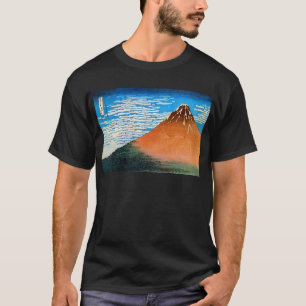 凱風快晴 （赤富士）, 北斎 der rote Fujisan, Hokusai, Ukiyo-e T-Shirt