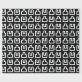 凸 凹 Dekoboko で こ ぼ こ Geschenkpapier (Flach)