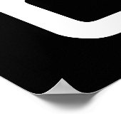 凸 凹 Dekoboko で こ ぼ こ Poster (Ecke)