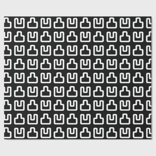 凹 凸 Outotsu お う つ と Geschenkpapier (Flach)