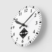 割り剣酢漿草菱 RUNDE WANDUHR (Winkel)