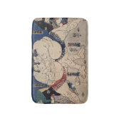 力 士, 国 Sumo Wrestler, Kuniyoshi, Ukiyo-e Badematte (Vorderseite Vertikal)