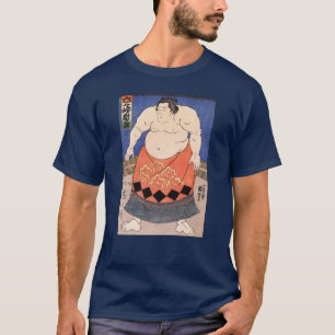 力 士, 国 Sumo Wrestler, Kuniyoshi, Ukiyo-e T-Shirt