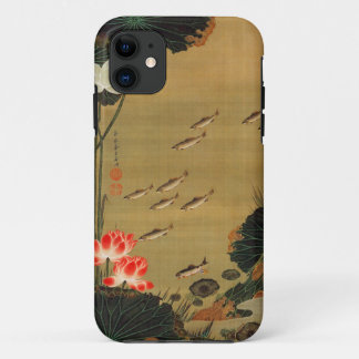 動植綵絵(17)蓮池遊魚図, 伊藤若冲 Case-Mate iPhone HÜLLE