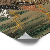 動植綵絵(20)群鶏図, 伊藤若冲 POSTER (Ecke)