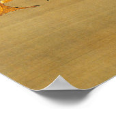 動植綵絵(7)大鶏雌雄図, 伊藤若冲 POSTER (Ecke)