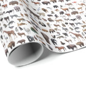 動物たち GESCHENKPAPIER (Rolleneckpunkt)