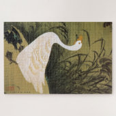 動 植 絵(13)芦 図, 鵞, 綵 PUZZLE (Horizontal)