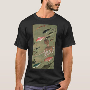 動 植 絵(27)諸 図, 魚, 綵 T-Shirt