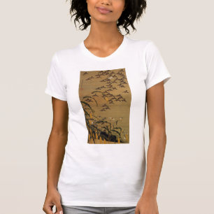 動 植 綵(絵)秋 群 塘 T-Shirt