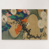 動 植 綵 絵(29)菊 流 花 水, 2000 PUZZLE (Horizontal)