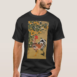 動 植 綵 絵(5)向 葵 日 雄 T-Shirt