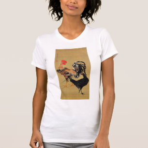 動 植 綵 絵(7)大 雌 鶏 T-Shirt