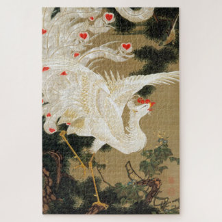 動 綵 絵(25)老 白 植, 松 PUZZLE